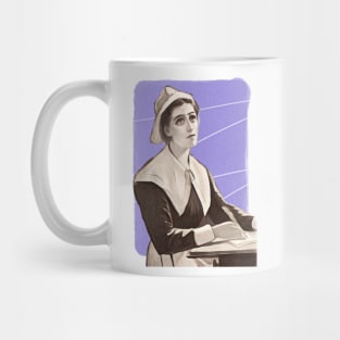 American Poet Anne Bradstreet illustration Mug